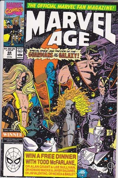 Marvel Age #88 Comic Books - Covers, Scans, Photos in Marvel Age Comic Books - Covers, Scans, Gallery